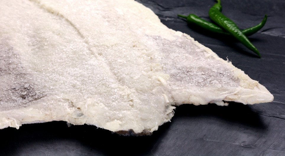 Bacalao desmigado con tomate