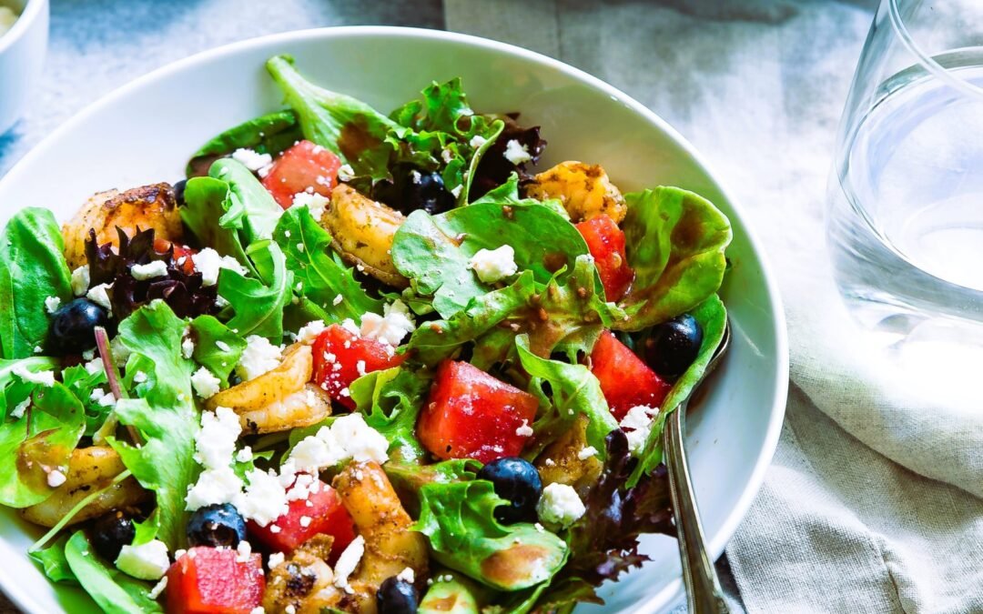 Ensalada de Espárragos en Conserva con Vinagreta de Mostaza