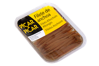 Filetes de anchoa tarrina redonda - Picar&Picar 90 gr - Caja 15 uds