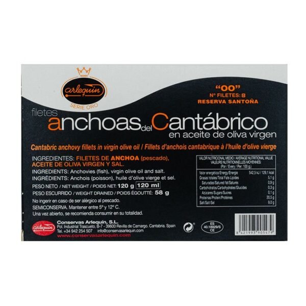 Anchoa del Cantábrico serie ORO 00 - Imagen 2