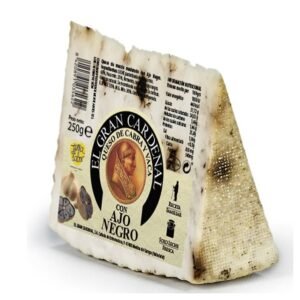 Queso cabra y vaca con ajo negro - El Gran Cardenal