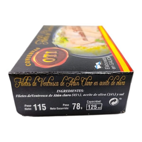 Ventresca de Atún aceite de oliva Oti 120gr - Imagen 3