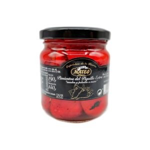 Pimientos asados Mateo (leña)