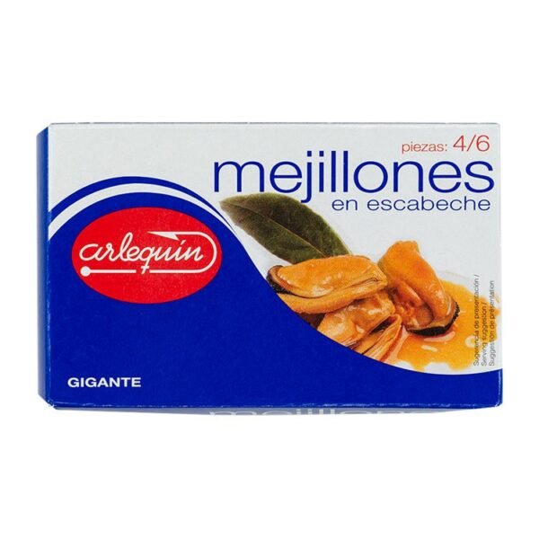 Mejillón en escabeche  4/6 piezas Arlequín - Imagen 2