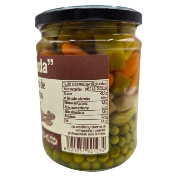Menestra de verduras "Cojonuda" Mateo 280 gr - Imagen 2