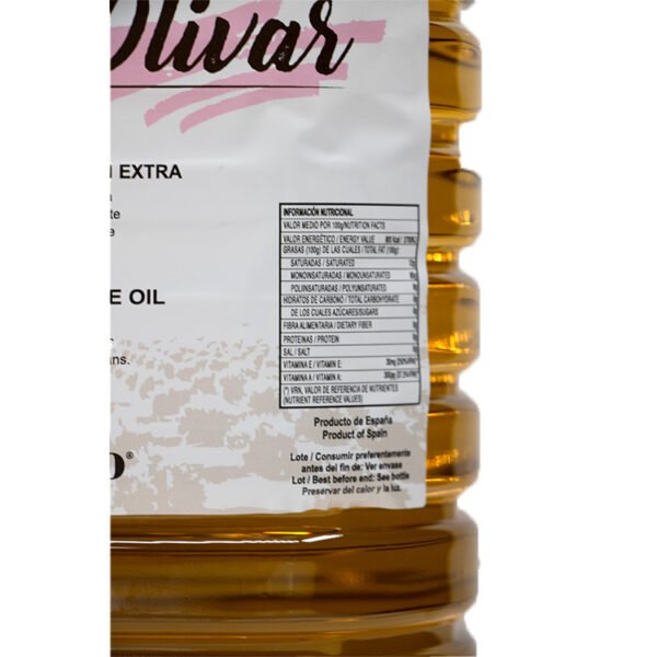 Aceite de oliva virgen extra Viejo Olivar 5 litros Cazorla Jaén - Imagen 4
