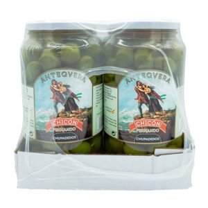 Chupadedos aceitunas Chicón 900 gramos pack 6 unidades