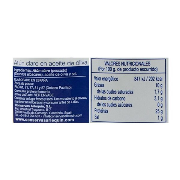 Atún Aceite de Oliva 220 gr - Imagen 3