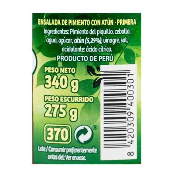 Ensalada de Pimiento con Atún - Imagen 3