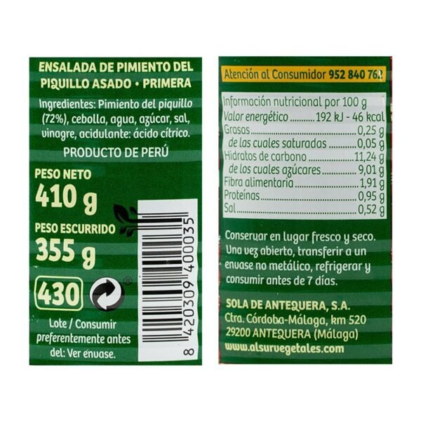 Ensalada de pimientos del piquillo - Imagen 3