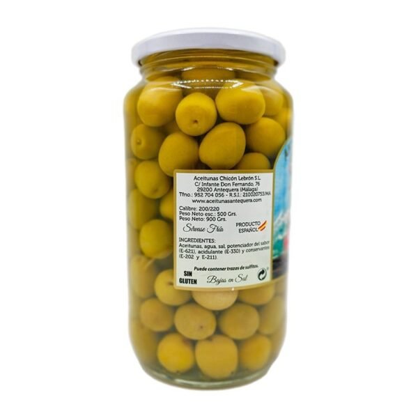 Manzanilla Con Hueso 900 gr Chicón - Imagen 3