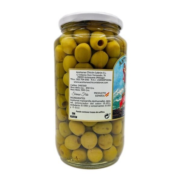 Manzanilla sin Hueso 900 gr Chicón - Imagen 3