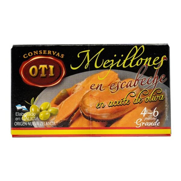 250 uds. Mejillón en escabeche Grande Oti 4/6 piezas - Imagen 2