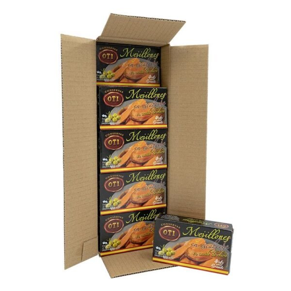 250 uds. Mejillón en escabeche Grande Oti 4/6 piezas