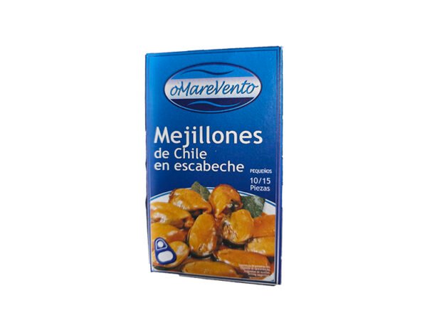 Mejillones de Chile escabeche 10-15 piezas Marevento - Imagen 2