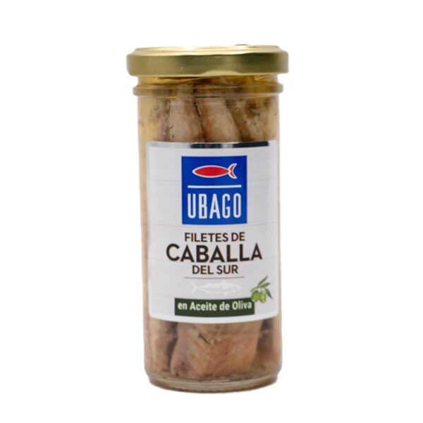 Filetes de Caballa del Sur - Ubago - Con aceite de oliva- 105 gr - Imagen 2