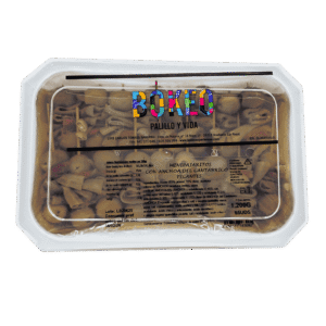 Mini pajaritos con anchoa del Cantábrico picantes Bokeo 100 unidades