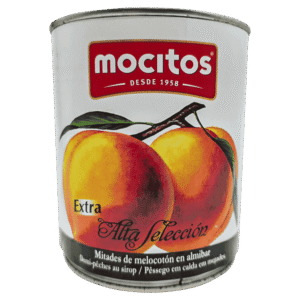 Mitades de melocotón en almíbar extra 840 gr