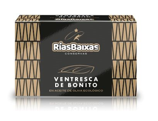Ventresca de bonito en Aceite oliva ecológico Rias Baixas 115 gr